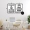 Stupell Industries Black & White Gamer Quotes 2pc Framed Giclee Set, design by Marcus Prime